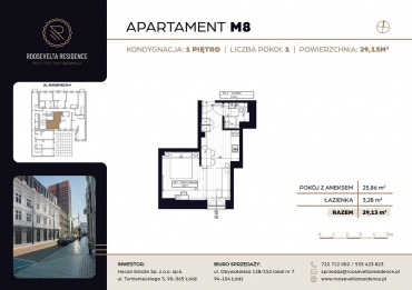 Apartament M8 STUDYJNY