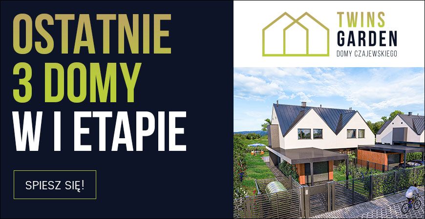 Ostatnie 3 domy w I etapie
