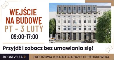 Wejście na budowę 3 luty