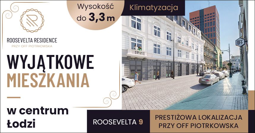 Wyjątkowe mieszkania w centrum Łodzi